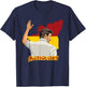 Thalapathy Vijay Thalaiva TVK Flag Tamil Kollywood T-Shirt - T-Shirt | Navy