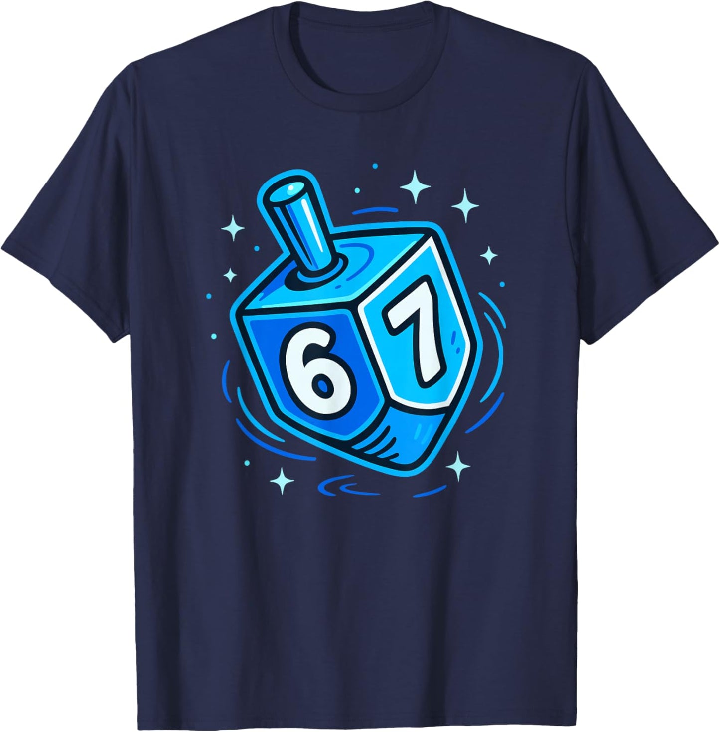Hanukkah 67 Meme Chanukah Jewish Men Women Kids T-Shirt - T-Shirt | Navy
