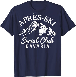 Apres Ski Social Club Bavaria T-Shirt - T-Shirt | Navy