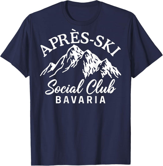 Apres Ski Social Club Bavaria T-Shirt - T-Shirt | Navy