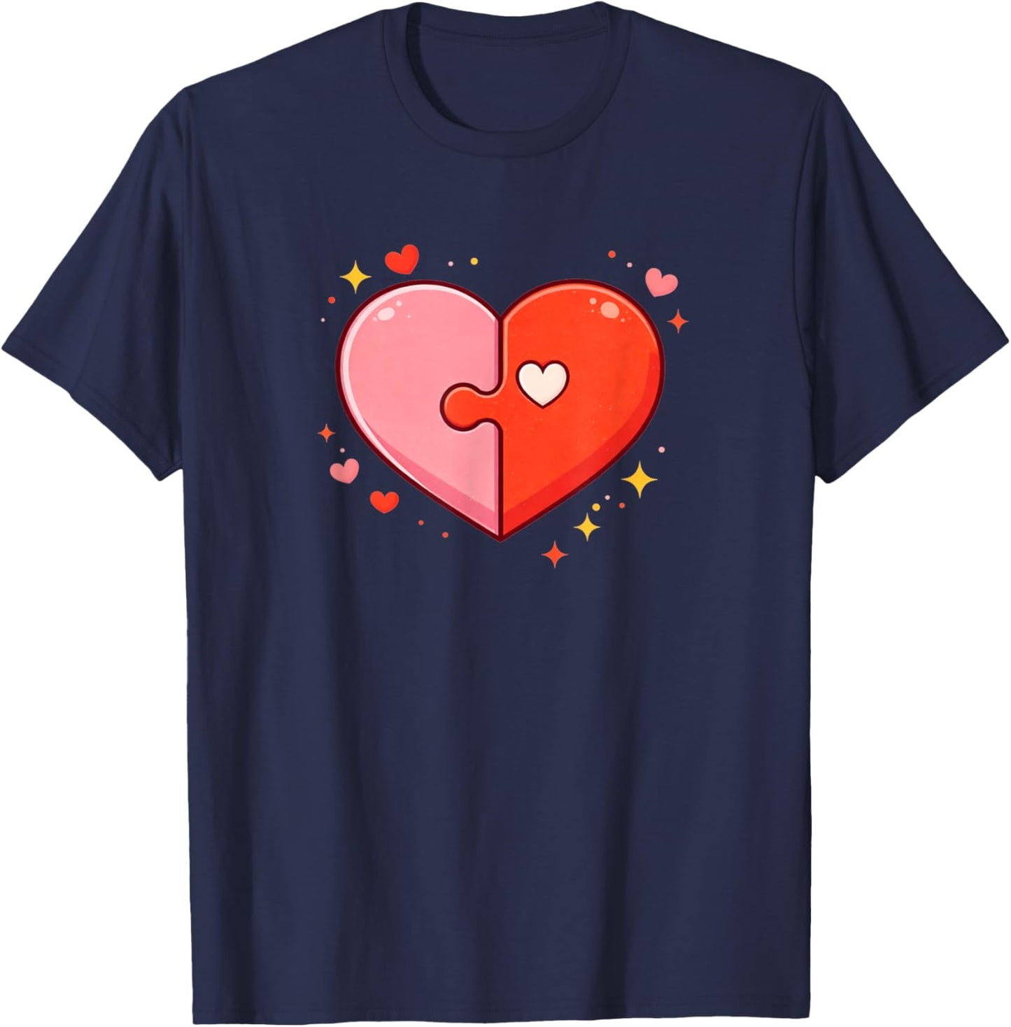 You Complete Me Valentine T-Shirt - T-Shirt | Navy