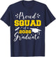 Proud Squad of A 2026 Graduate Matching Senior Graduation T-Shirt - T-Shirt | Navy