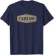 Cancun Mexico Souvenir Retro Beach Vintage T-Shirt - T-Shirt | Navy