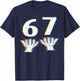 6 7 Meme Funny 67 Six Seven Gen Alpha Slang Kids Boys Youth T-Shirt - T-Shirt | Navy