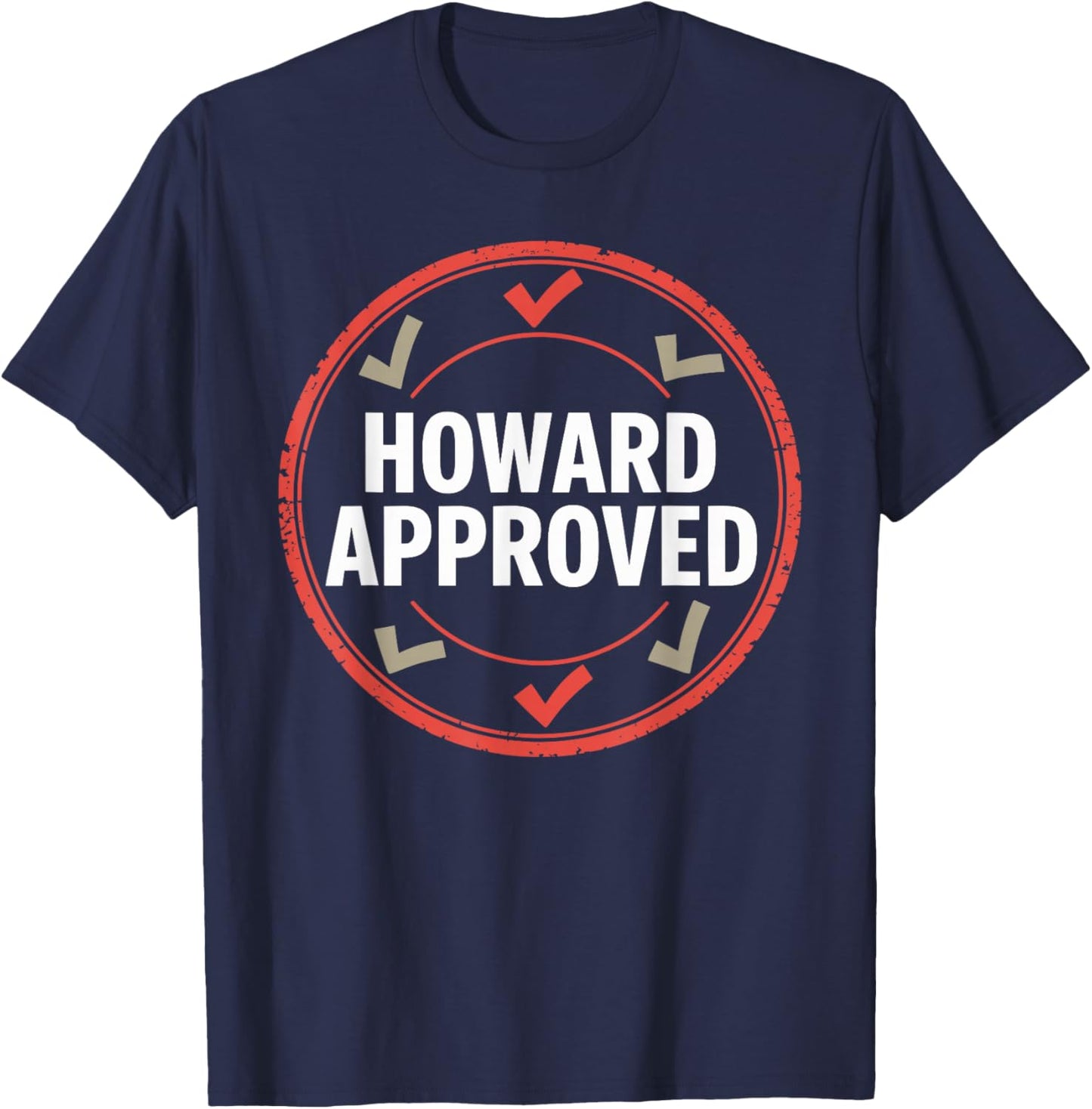 Howard Approved Apparel for Howard T-Shirt - T-Shirt | Navy