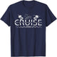 Family Cruise 2026 Making Memories Together Matching Group T-Shirt - T-Shirt | Navy