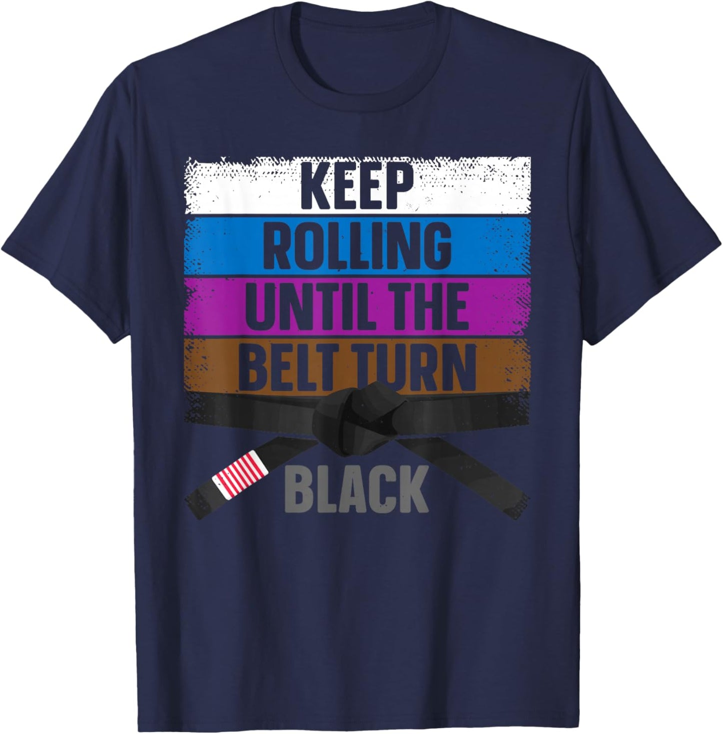Jiu Jitsu Design Women Kids BJJ Brazilian Jiu Jitsu T-Shirt - T-Shirt | Navy