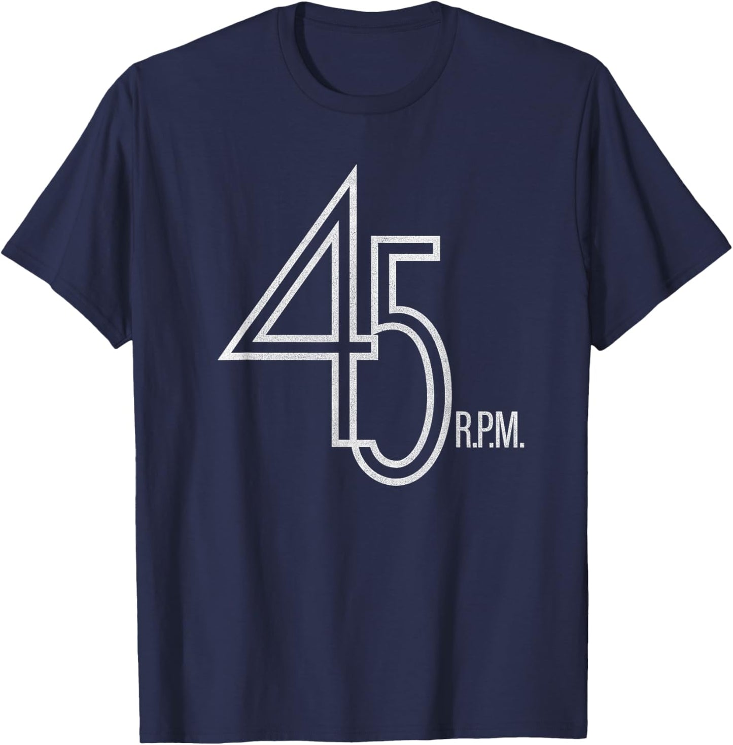 Northern Soul, Keep The Faith, KTF 45rpm T-Shirt - T-Shirt | Navy
