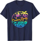 Dominican Republic 2026 Family Vacation Beach Matching Group T-Shirt - T-Shirt | Navy