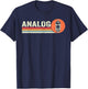Vacuum Tube Amp Amplifier Analog Audio Electron Valve Guitar T-Shirt - T-Shirt | Navy