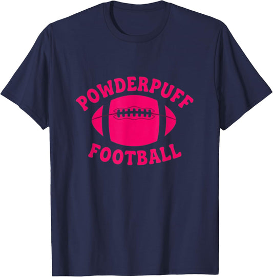 Powderpuff Football T-Shirt - T-Shirt | Navy