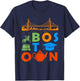 Boston Massachusetts Souvenir Men Boston Bridge Boston T-Shirt - T-Shirt | Navy