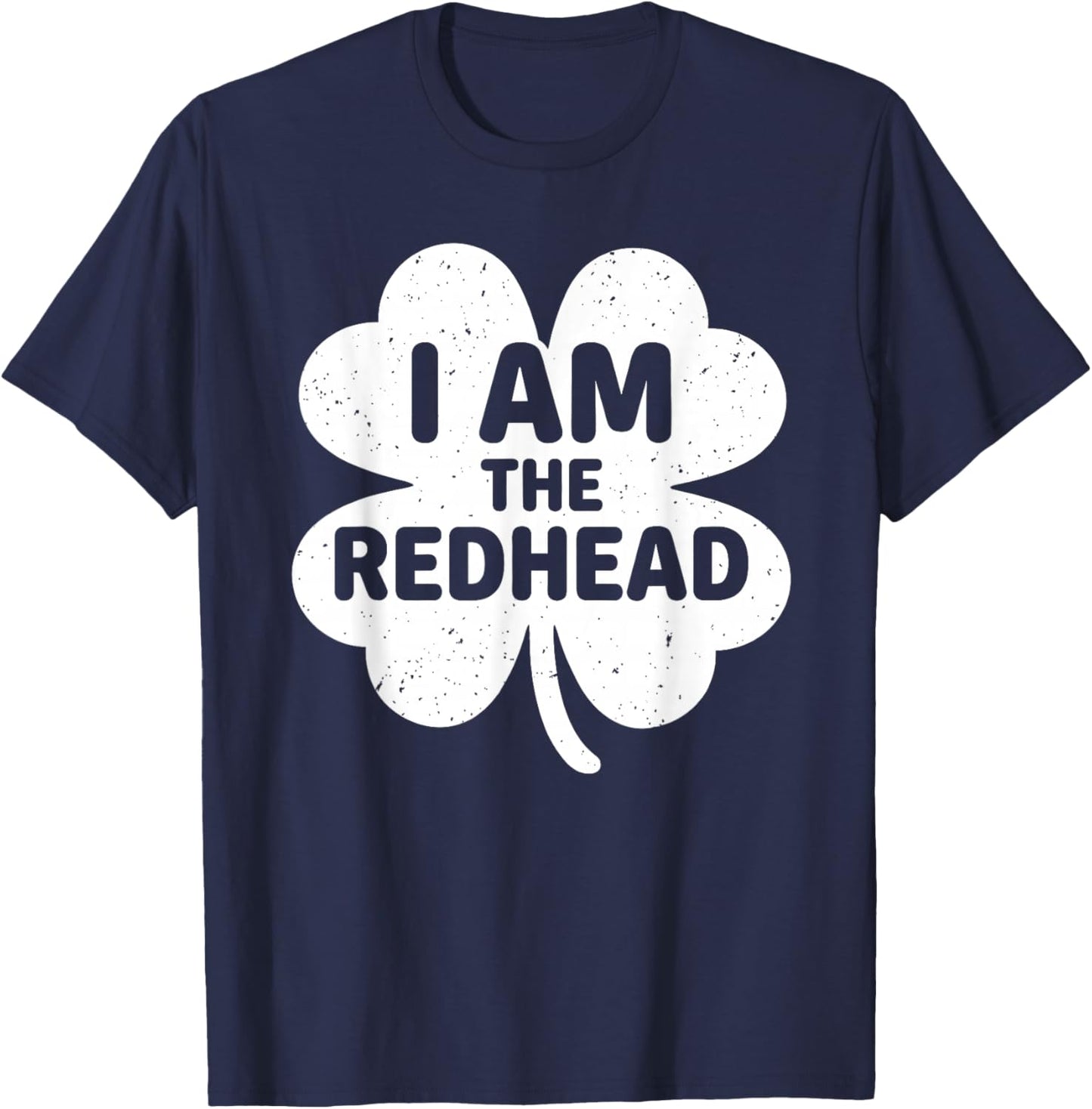 Funny Dibs On The Redhead I Am The Redhead Women Men Kids T-Shirt - T-Shirt | Navy