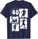 40th Birthday Man Woman Soccer Player Football 40 Years Old T-Shirt - T-Shirt | Navy