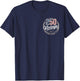 Patriotic 250 Vintage July 4th 2026 USA - Proud US History T-Shirt - T-Shirt | Navy