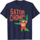 Gator Chomp Aligator Women Men Kids Boys Girls Youth Teen T-Shirt - T-Shirt | Navy
