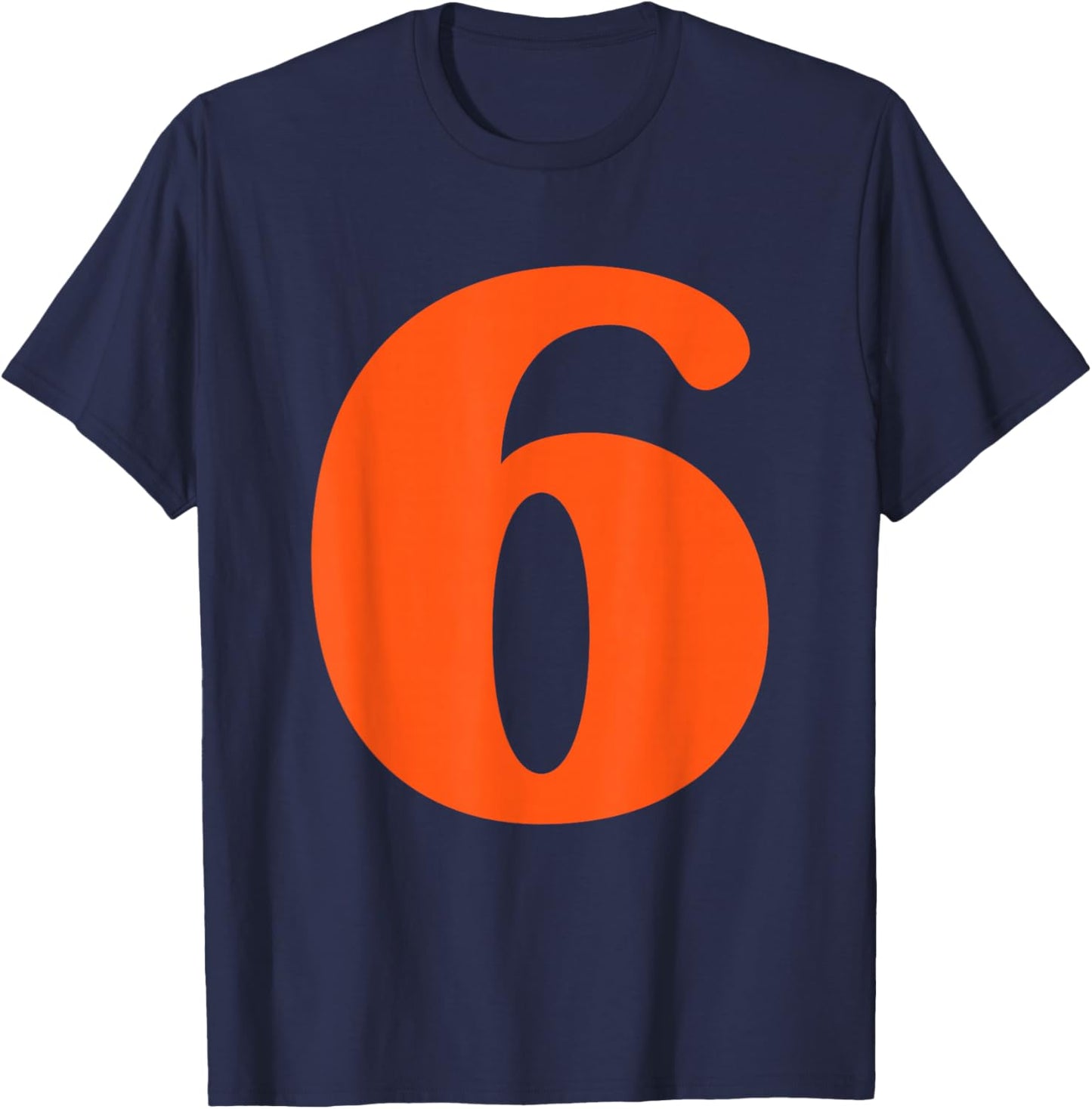 Funny 6 7 Matching Halloween Lazy Costume 67 Meme T-Shirt - T-Shirt | Navy