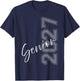 Class of 2027 Shirt Graduation T-Shirt - T-Shirt | Navy