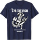 Ole 60 Tat-Fish Graphic T-Shirt - T-Shirt | Navy