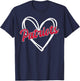 Vintage Patriot Vintage Heart Design Men Women Kids T-Shirt - T-Shirt | Navy