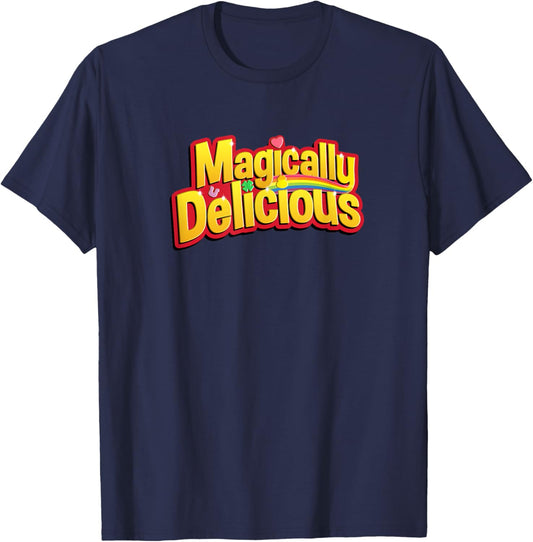 Magically Delicious Lucky St. Patricks Day Charm Men & Women T-Shirt - T-Shirt | Navy