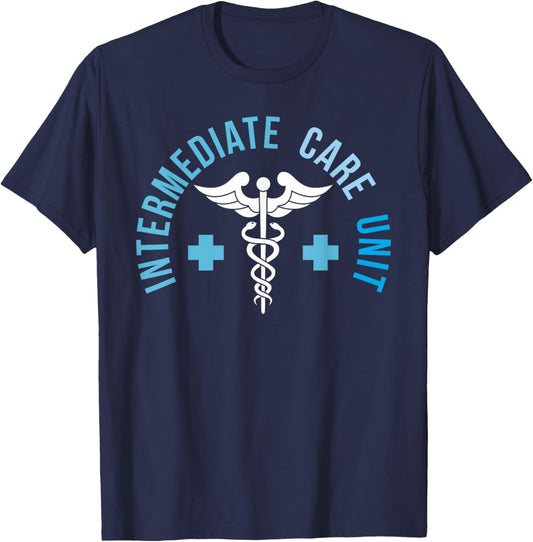 Intermediate Care Unit Caduceus IMCU Nurse IMCU Nursing T-Shirt - T-Shirt | Navy