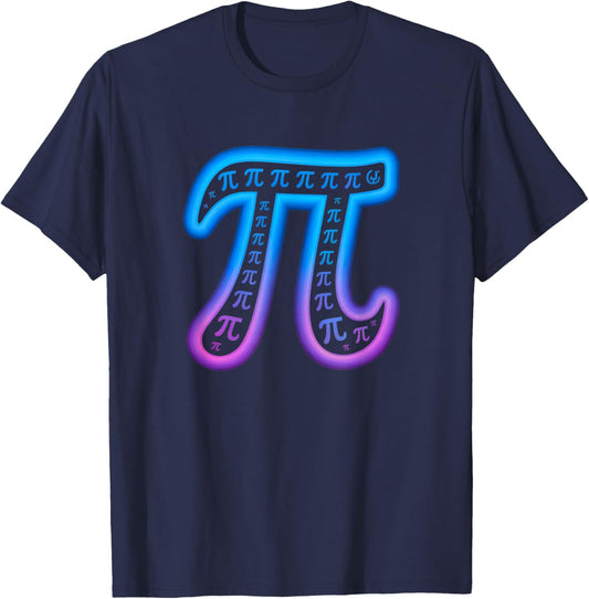 Pi Day Math Teacher Math Lover T-Shirt - T-Shirt | Navy