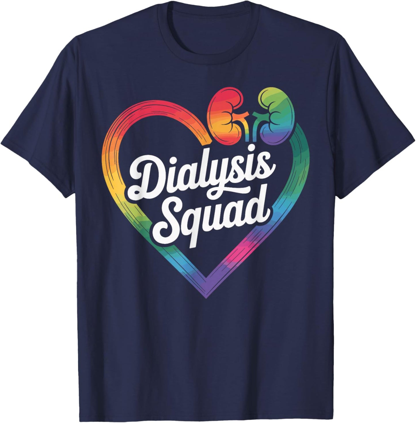 Dialysis Squad Dialysis Technician T-Shirt - T-Shirt | Navy