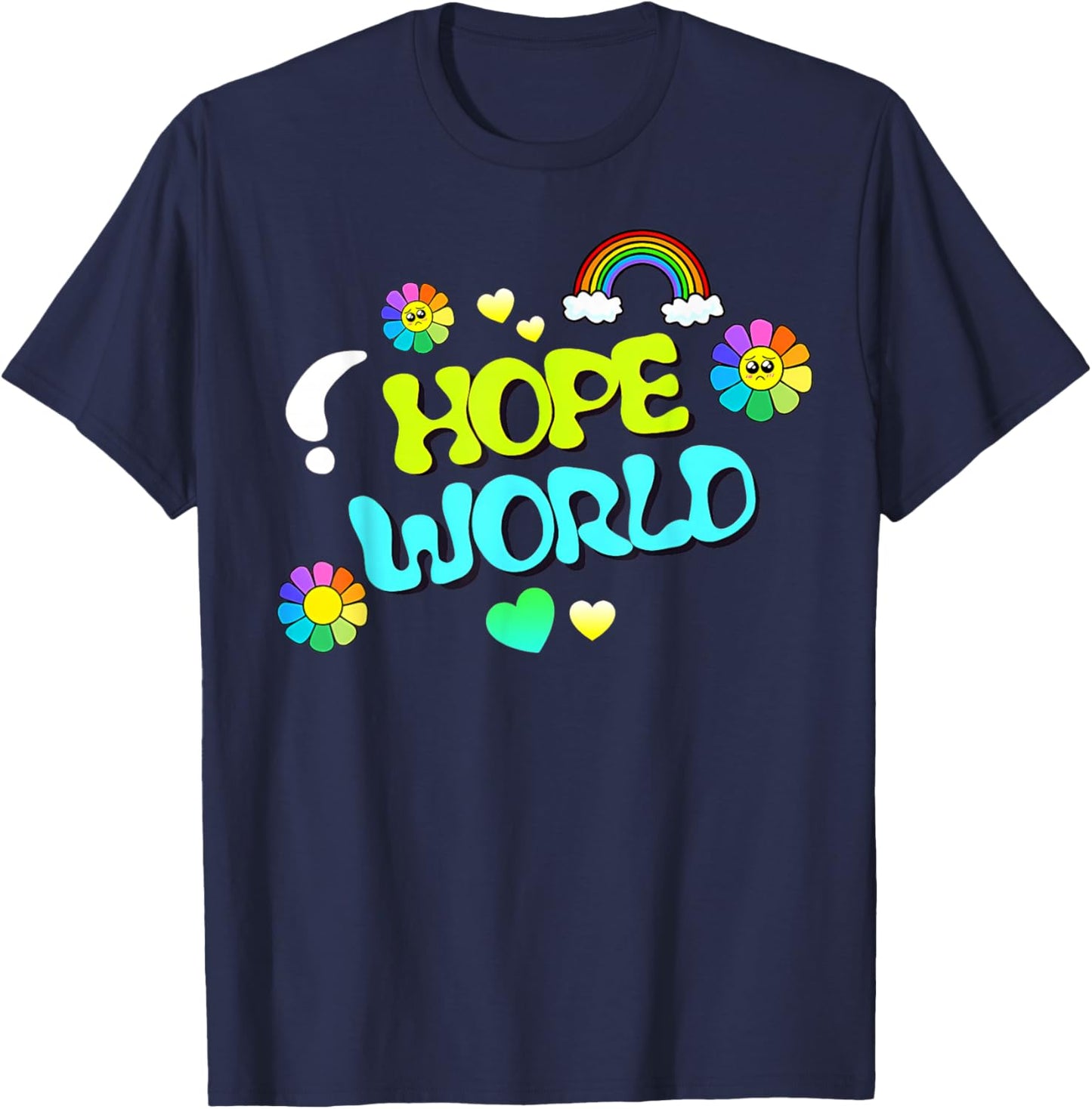 Hope World T-Shirt - T-Shirt | Navy