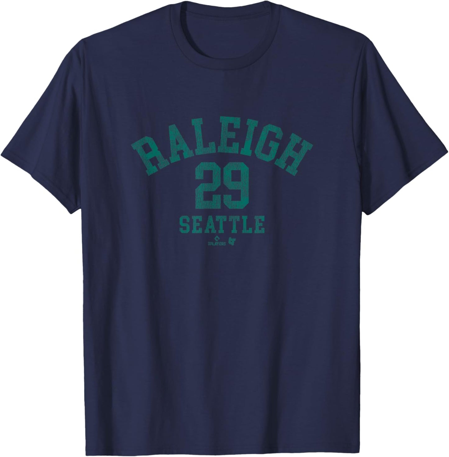 Cal Raleigh - Raleigh 29 - Seattle Baseball T-Shirt - T-Shirt | Navy