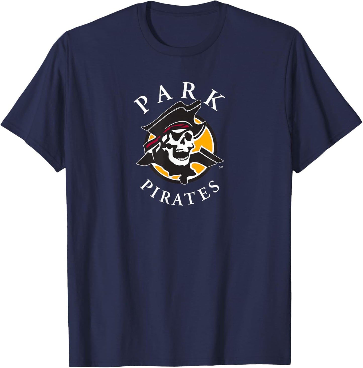 Park University Pirates Primary Logo T-Shirt - T-Shirt | Navy