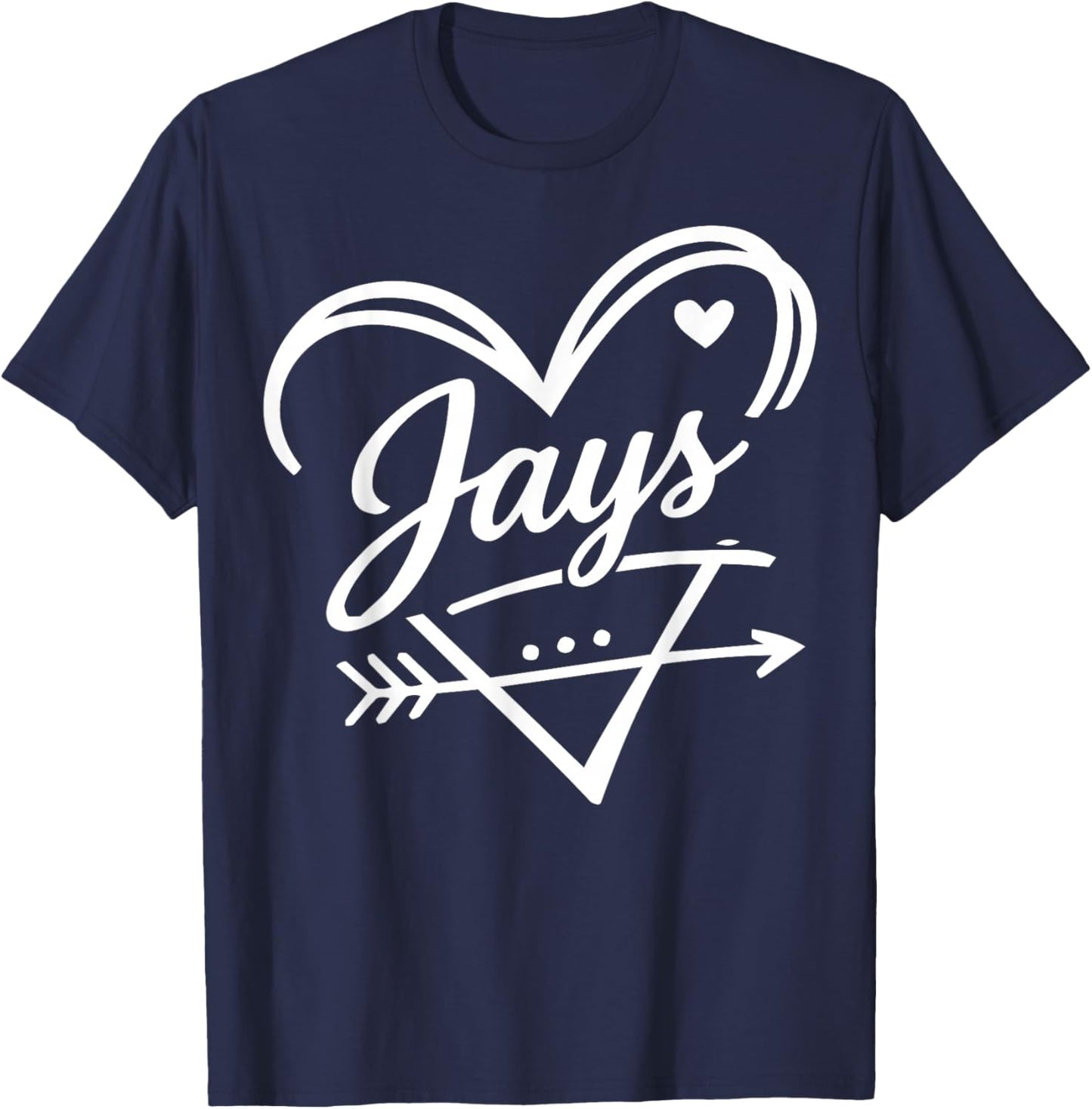 Retro Jays Name Cute Graphic Gift Women Kids T-Shirt - T-Shirt | Navy