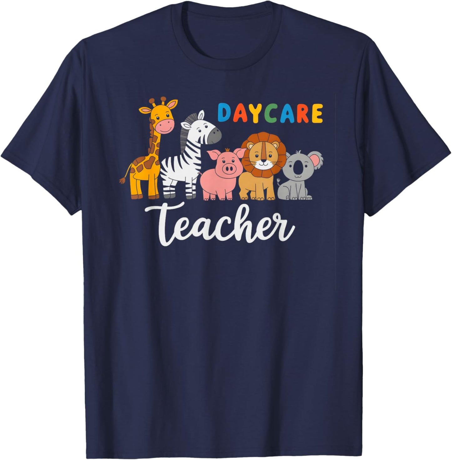 Cute Daycare Teacher Staff Tantrum Manager Toddler My T-Shirt - T-Shirt | Navy