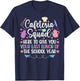 Cafeteria Squad Lunch Lady Last Day of School Lunch Lady T-Shirt - T-Shirt | Navy