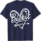 Vintage Bizkit Graphic Heart Gift Women Kid T-Shirt - T-Shirt | Navy