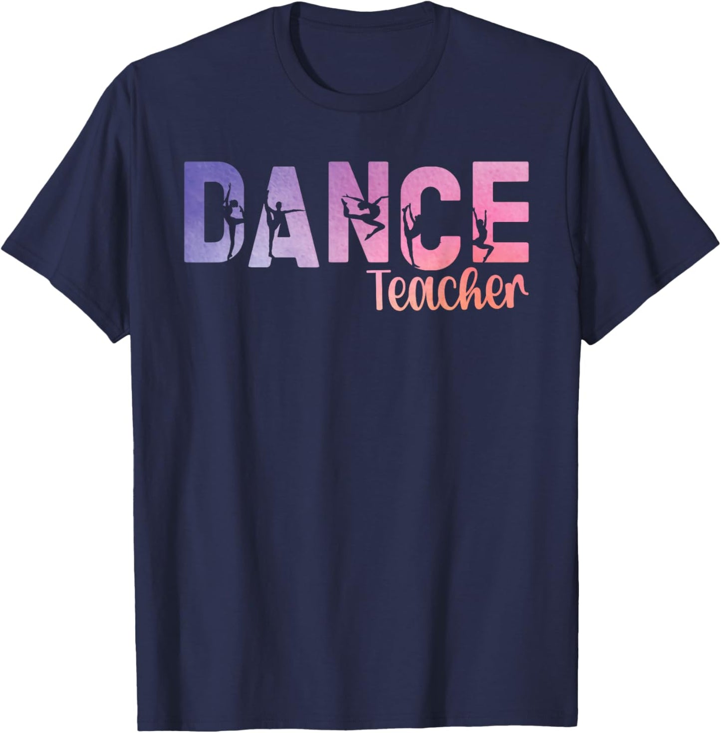 Dance Teacher Dancing Teacher Best Dance Instructor T-Shirt - T-Shirt | Navy