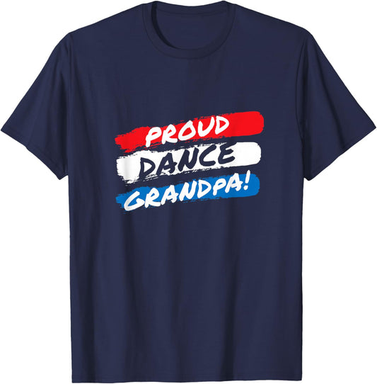 Dance Grandpa, Dance Grandfather T-Shirt - T-Shirt | Navy