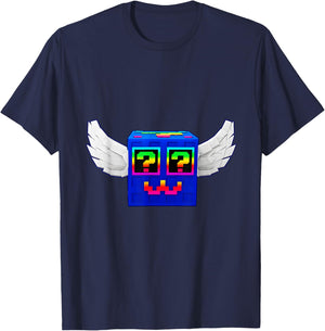 Steal a Brainrot God Lucky Block 4 brainrots Inside Lox Game T-Shirt - T-Shirt | Navy