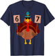 67 Thanksgiving Funny Turkey Thanksgiving 67 Turkey T-Shirt - T-Shirt | Navy