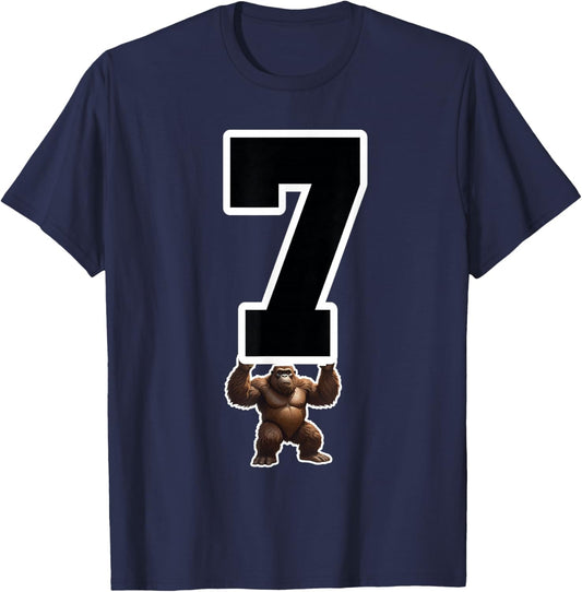 Funny 6 7 Matching Teachers Halloween Costume Gorilla T-Shirt - T-Shirt | Navy