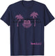 Hot New Bombshell - Love Island - 80s Aesthetic T-Shirt - T-Shirt | Navy