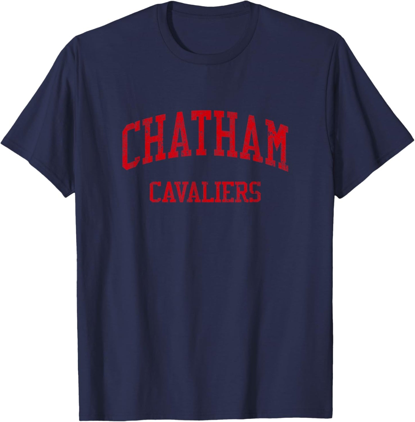 Chatham High School HS Chatham VA Vintage Sports T-Shirt - T-Shirt | Navy