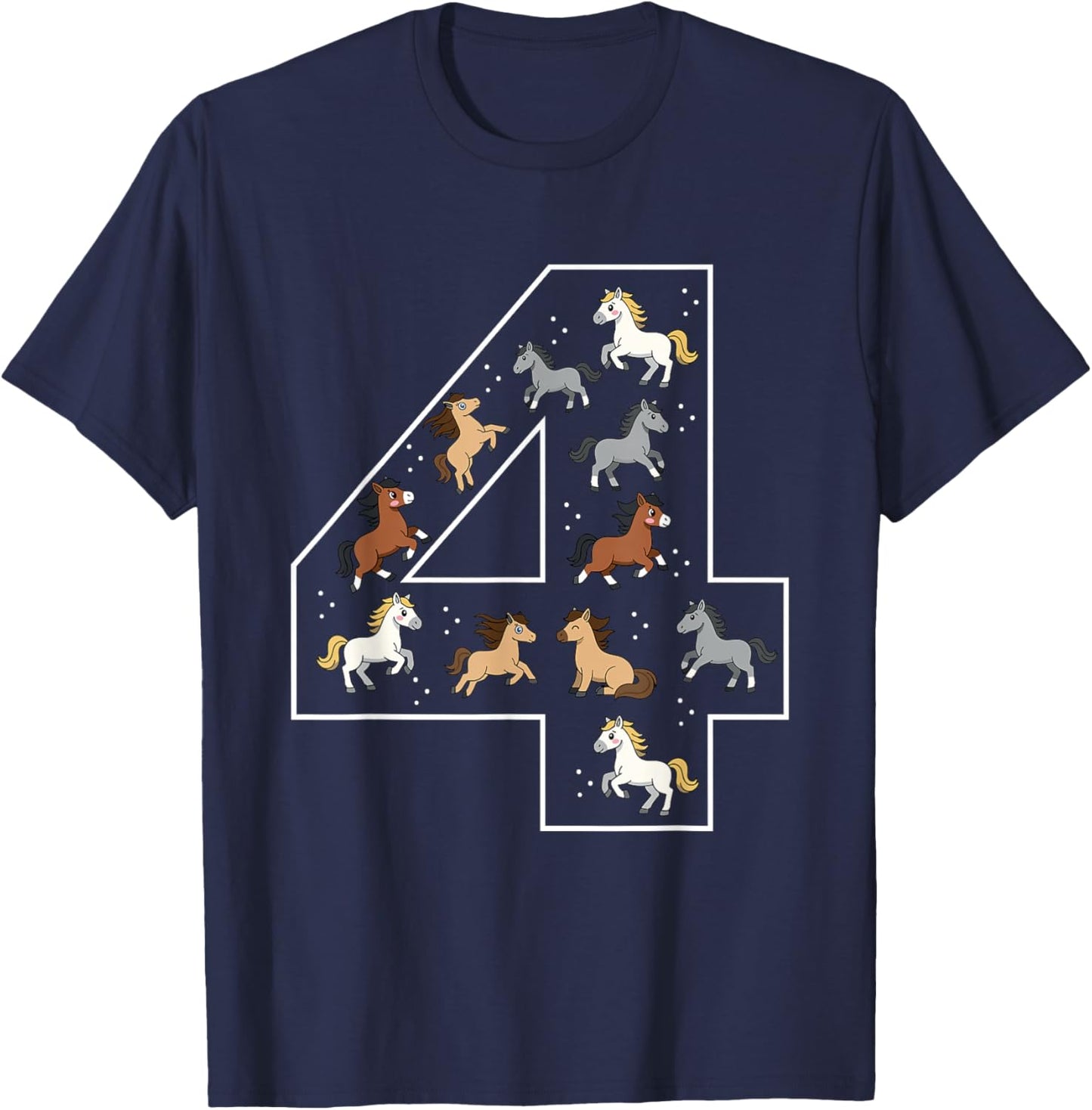 Equestrian T-Shirt - T-Shirt | Navy