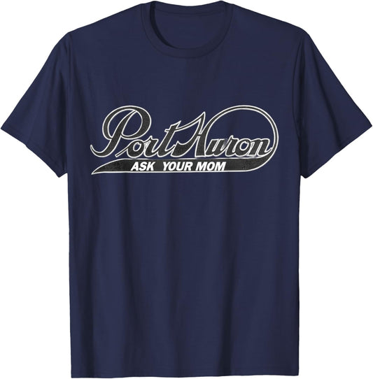 Steam Engine Ask Your mom T-Shirt - T-Shirt | Navy