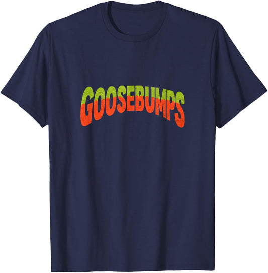 Nice Goosebumps Speech Costume for Boys and Girls T-Shirt - T-Shirt | Navy
