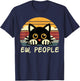 Black Cat Eww People Funny Introvert Meme Women Men Kids T-Shirt - T-Shirt | Navy