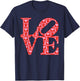 Love Sign Statue Hearts Philadelphia PA T-Shirt - T-Shirt | Navy