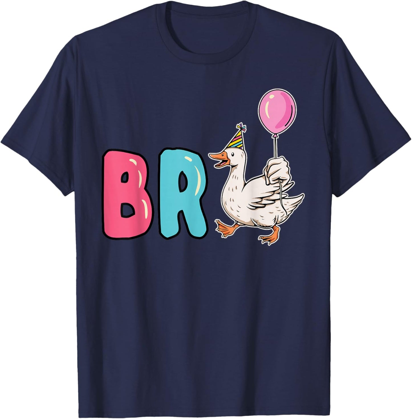 Birthday Silly Bro Goose Silliest Squad Family Matching T-Shirt - T-Shirt | Navy