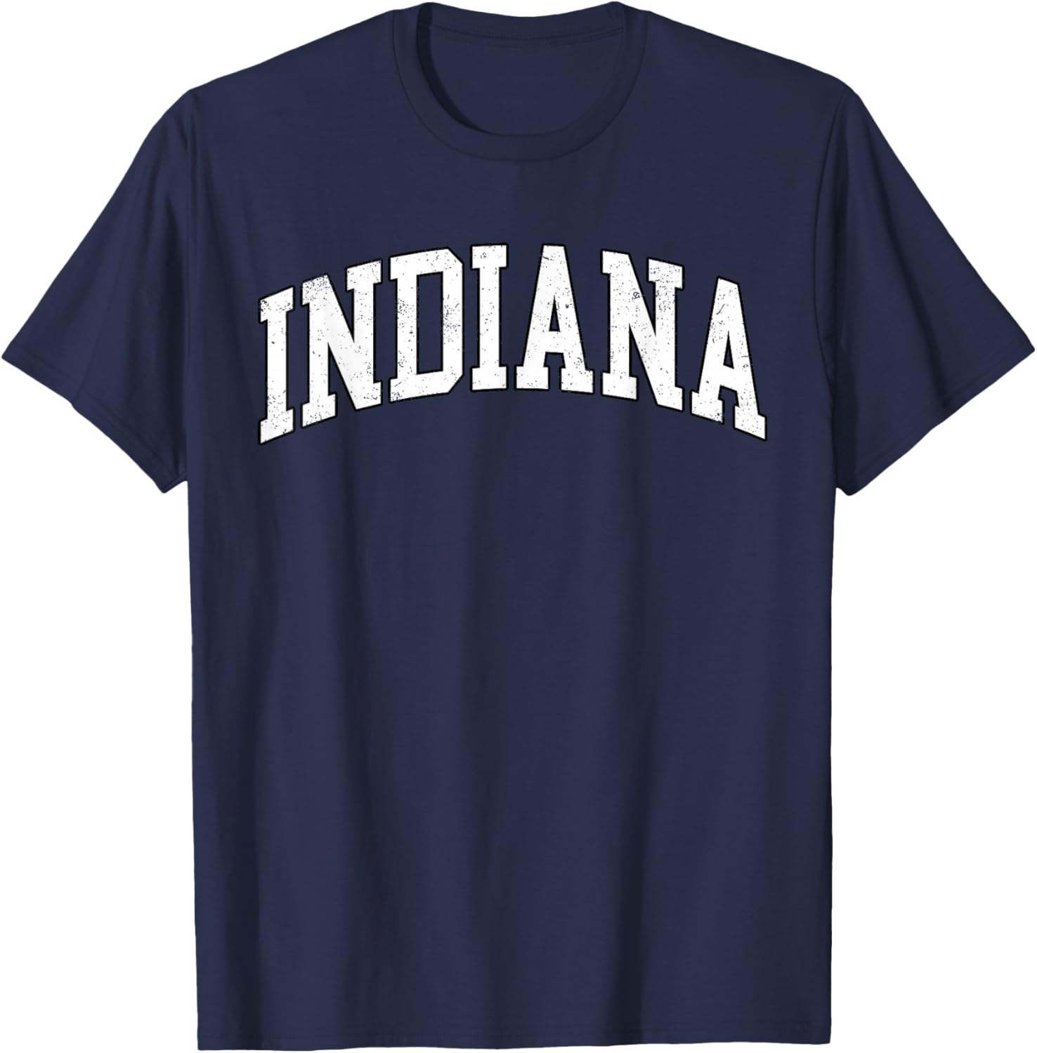 Indiana - Throwback Design - Classic Men Women Kid T-Shirt - T-Shirt | Navy