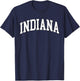 Indiana - Throwback Design - Classic Men Women Kid T-Shirt - T-Shirt | Navy